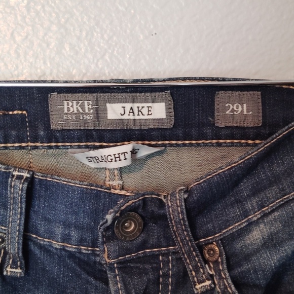 BKE Jake Denim Distressed Jeans Size 29 L - Picture 2 of 16